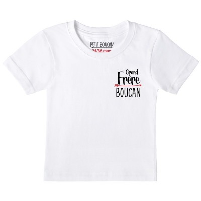 T shirt "Grand Frère Boucan"