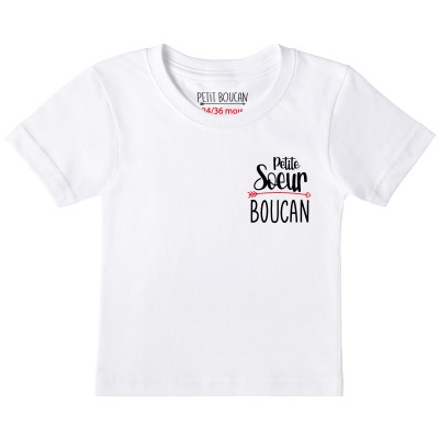 T shirt "Petite Soeur Boucan"
