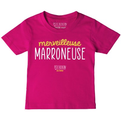 T-shirt "Marroneuse"
