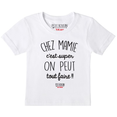 T-shirt "Chez Mamie"